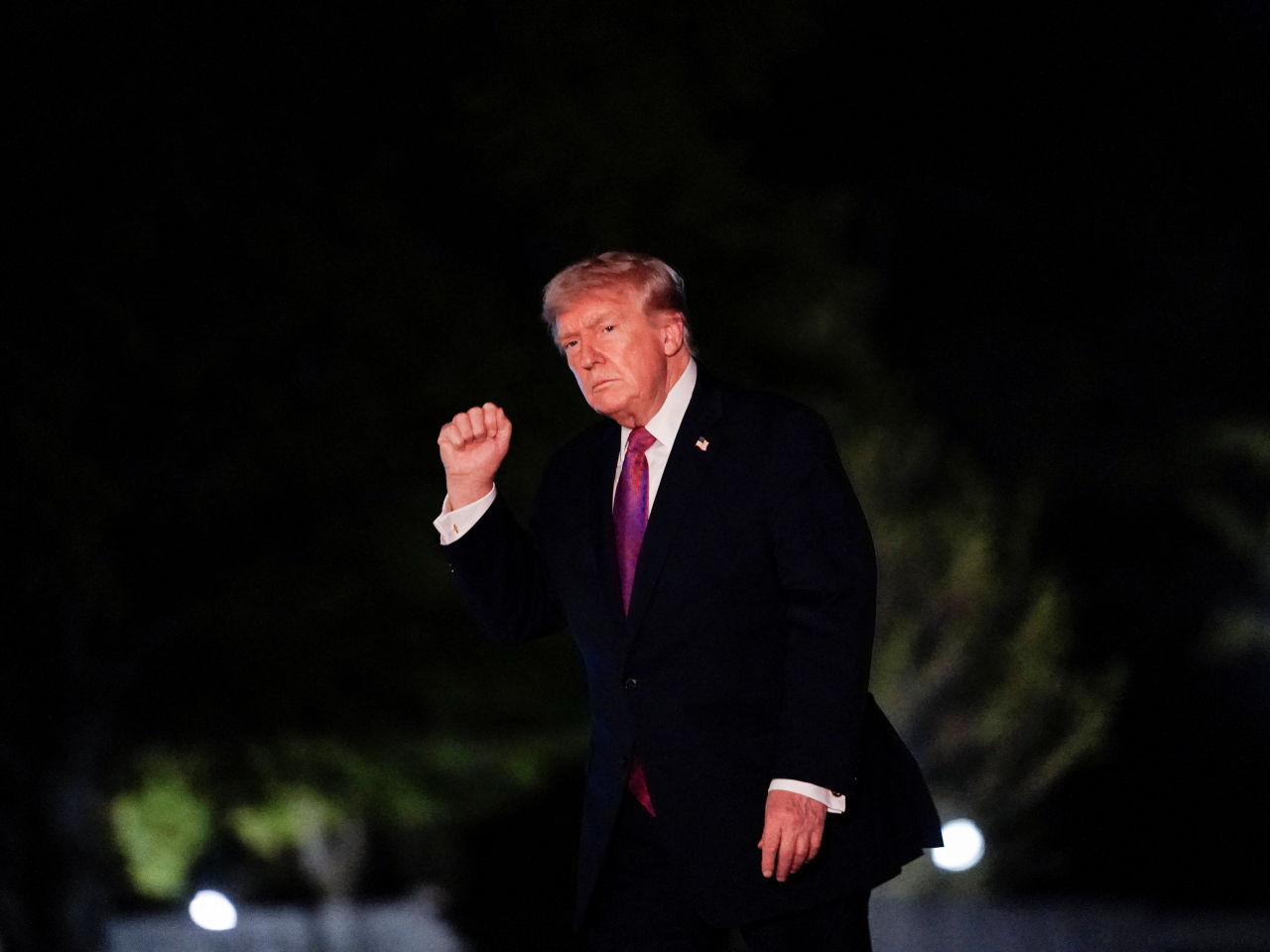 特朗普說，伊朗同意永遠不再關閉霍爾木茲海峽。（路透社）