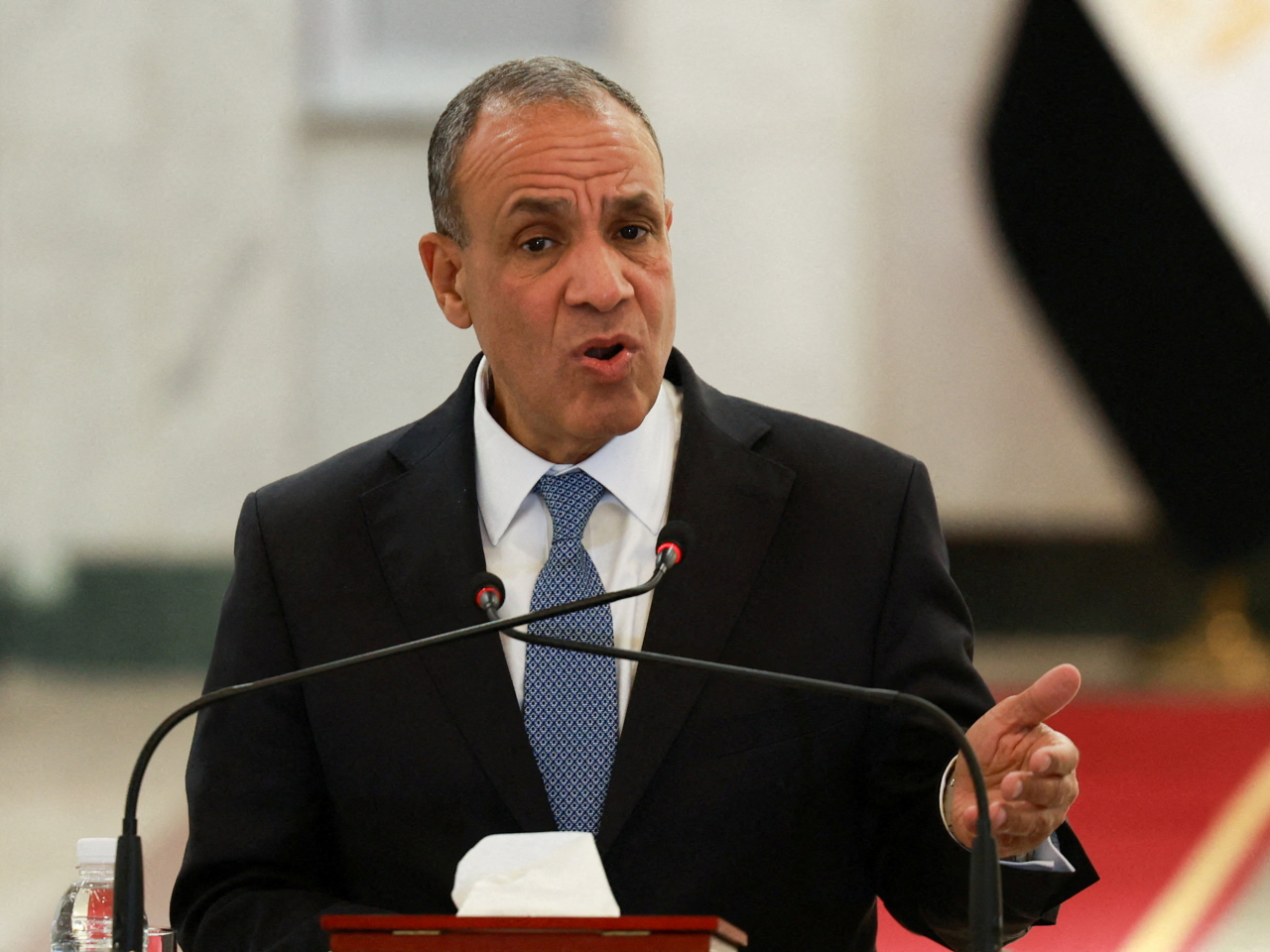 Egyptian Foreign ⁠Minister Badr ⁠Abdelatty says not just the region but the whole world as well is suffering from the continuation of this war. File photo: Reuters