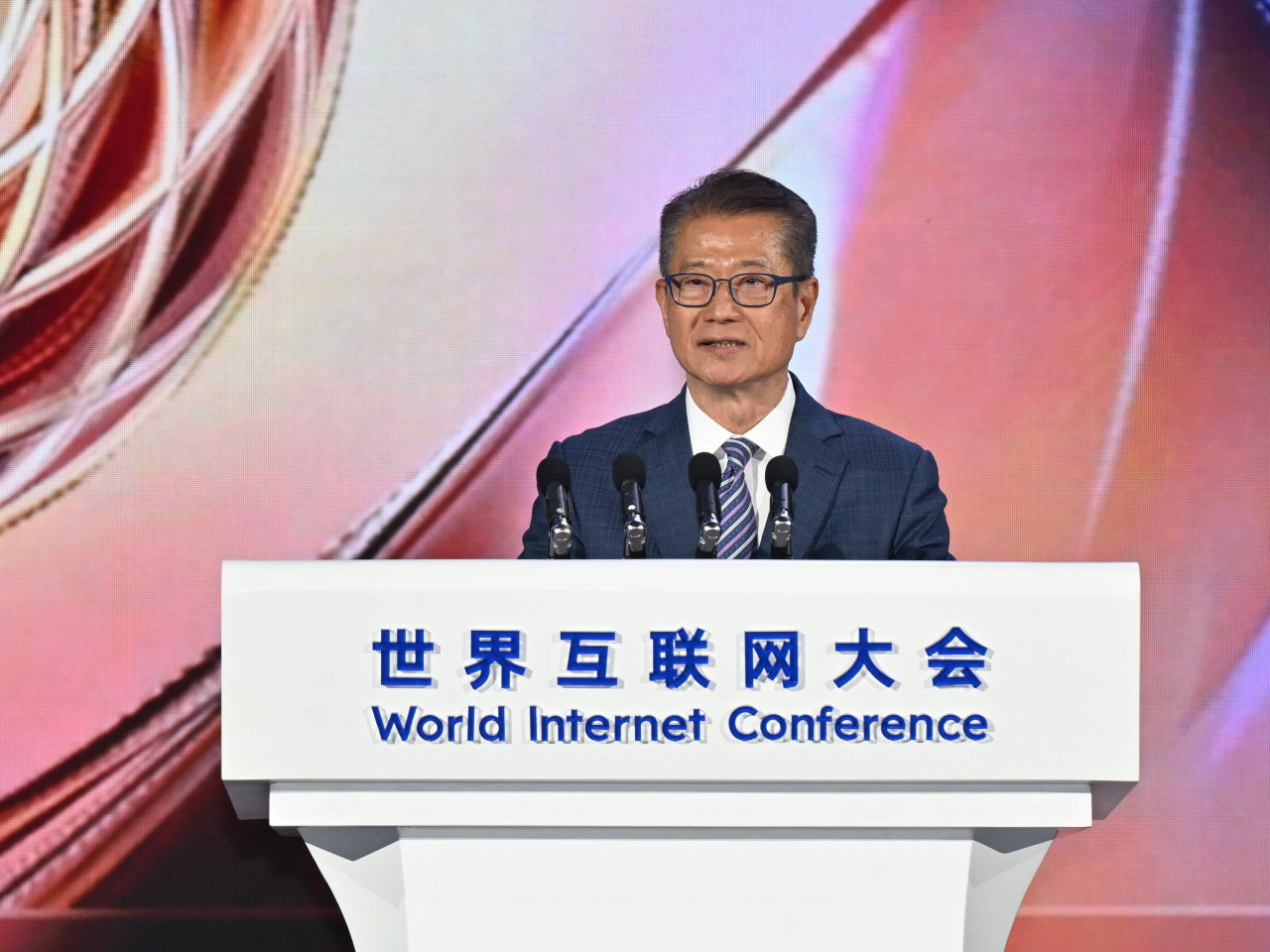 Paul Chan said over 100 strategic enterprises which have come to Hong Kong have invested over HK$22.5 billion. Photo courtesy of Paul Chan's blog