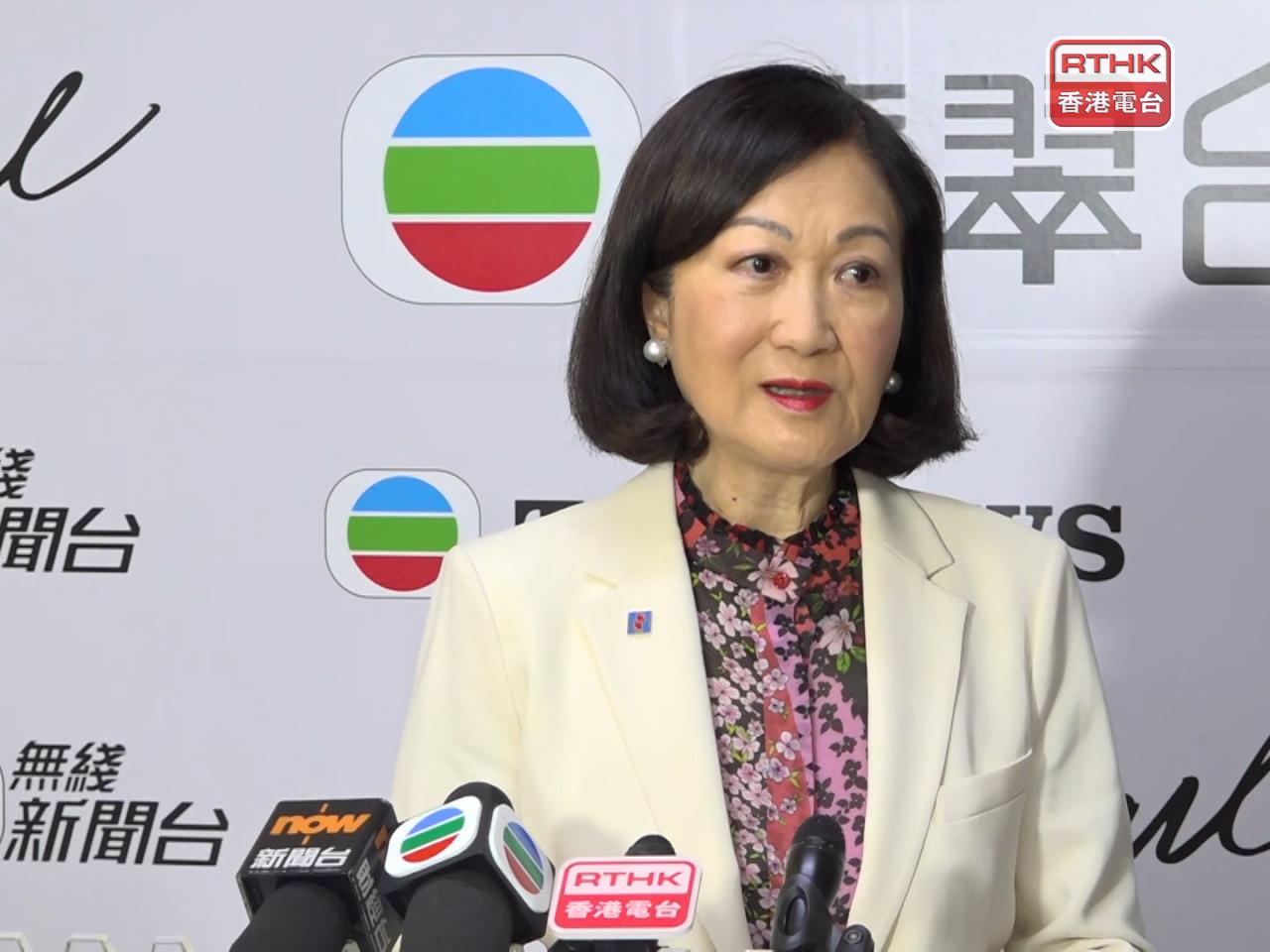 葉劉淑儀表示，部門首長責任制對於推動部門首長處理系統性問題有積極作用。（陳菀禧攝）