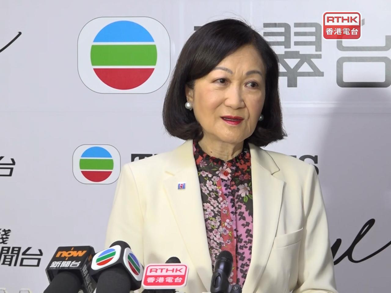 Regina Ip says the accountability system will help department heads carry out reforms. Photo: RTHK
