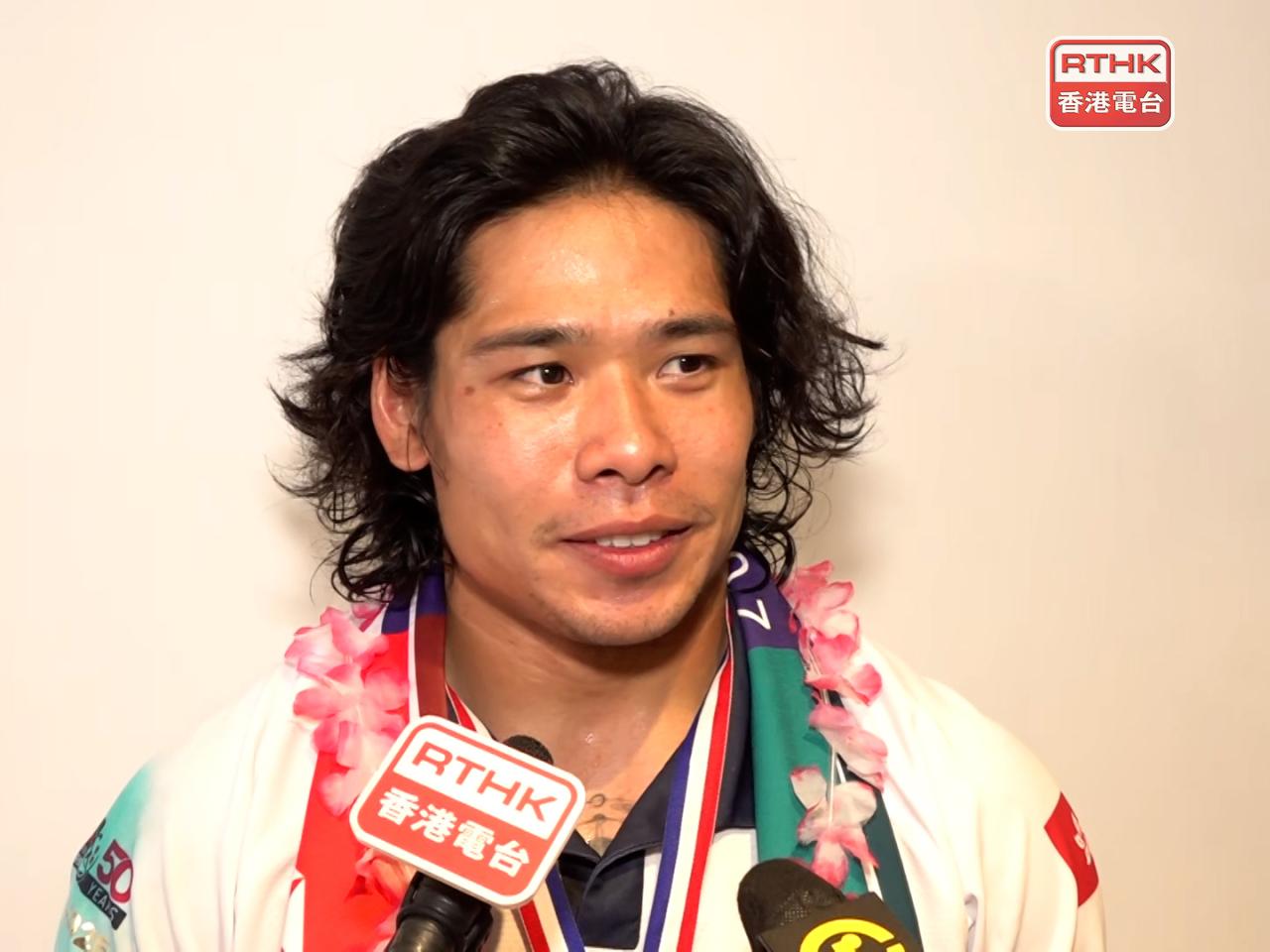 房傑鋒賽後說，今次對於爭取衛冕亞運冠軍是強心針。（鍾家銘攝）