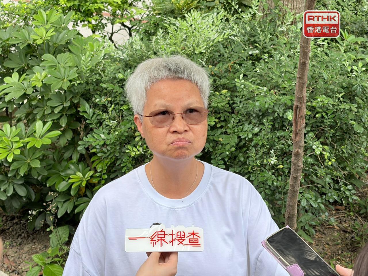 有5月2日上樓的宏福苑居民到場，希望了解流程和整體狀況。（鄧鈞尤攝）