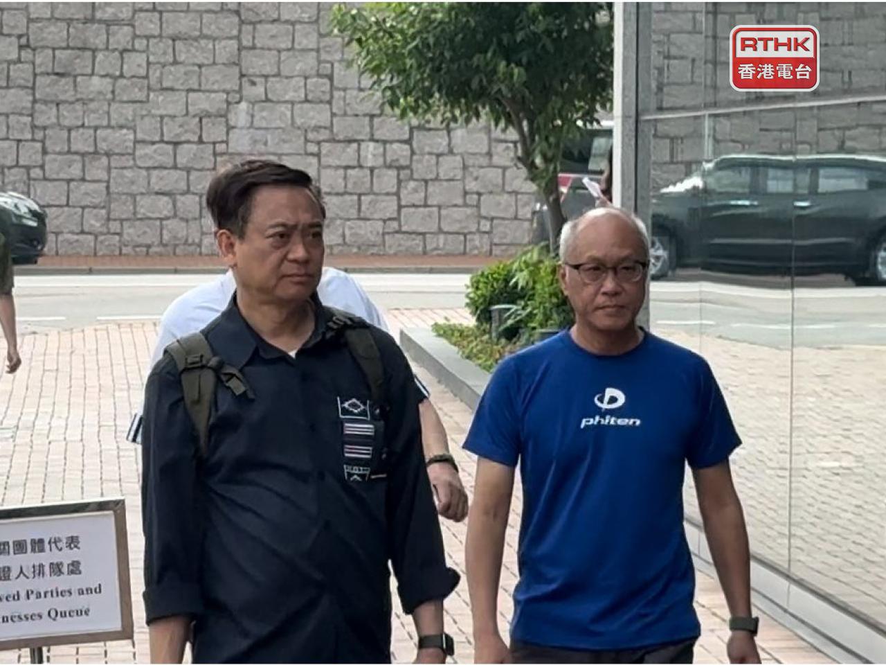 Kong Cheuk-fat (left) served on two owner management committees of Wang Fuk Court. Photo: RTHK
