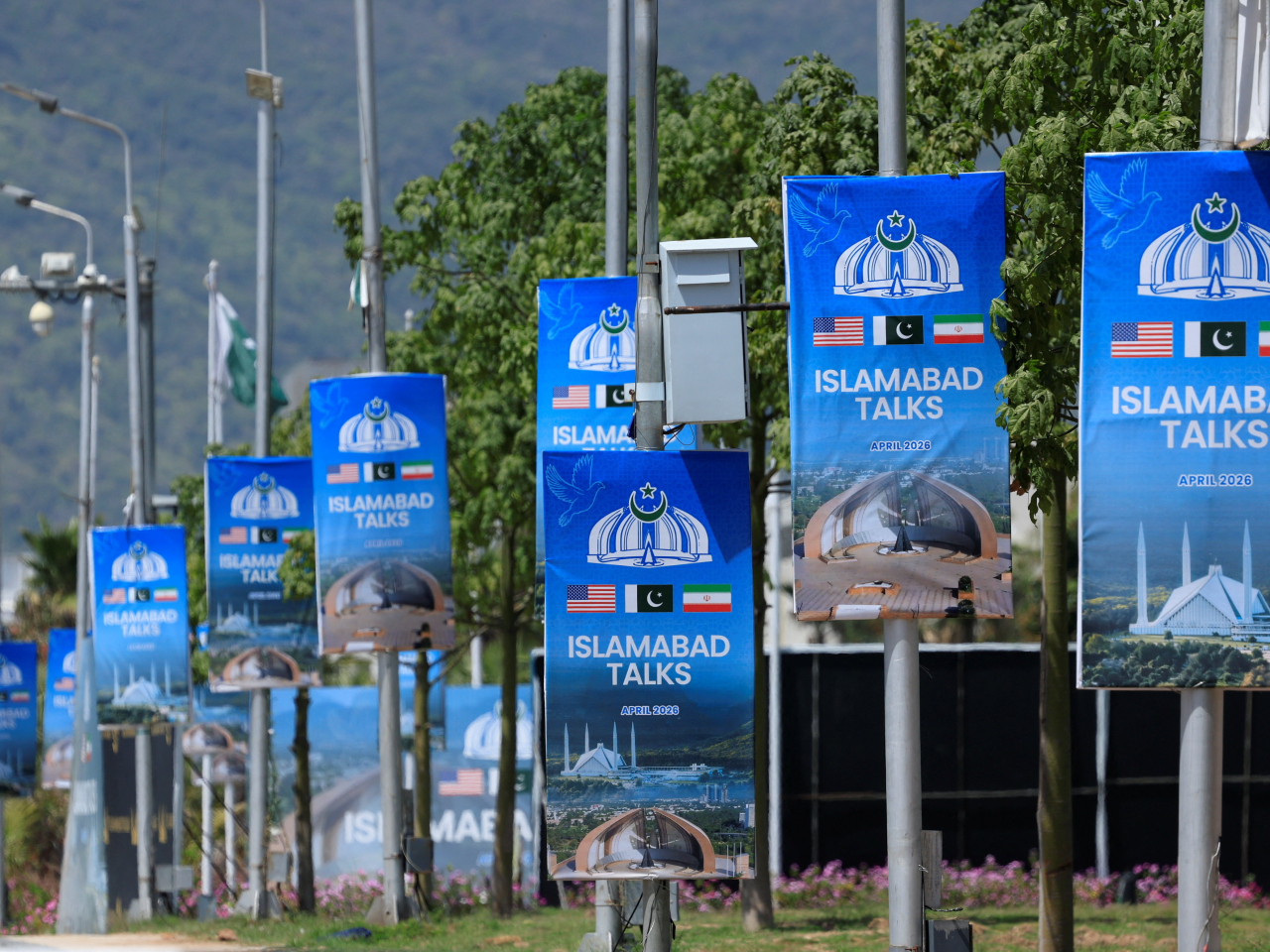 納克維說，巴基斯坦的談判準備工作全部就緒，已為外國代表團安排萬無一失的安全措施。（路透社）