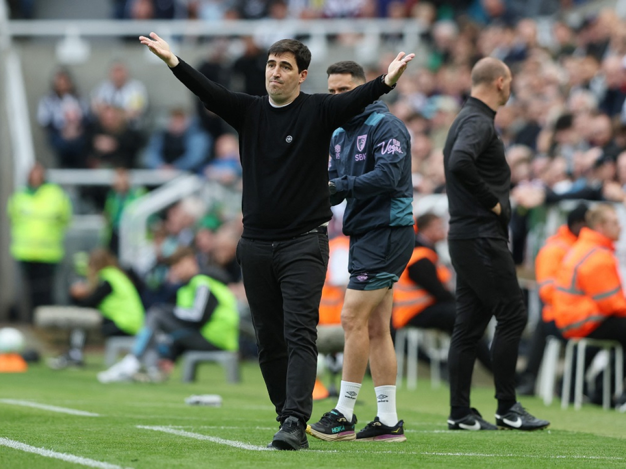 Highly-rated Bournemouth manager Andoni Iraola is leaving at the end of the season. Photo: Reuters