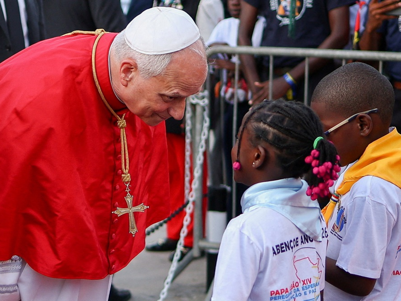 Pope Leo will travel to Equatorial Guinea on Tuesday to wrap up his mammoth 18,000-kilometre African tour. Photo: Reuters