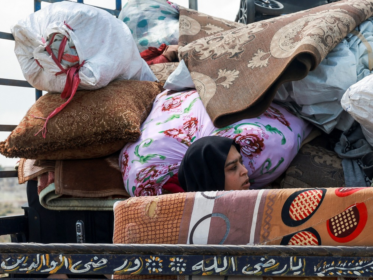 Some Lebanese displaced by the war with Israel have headed for home amid hopes the ceasefire may become permanent. Photo: Reuters