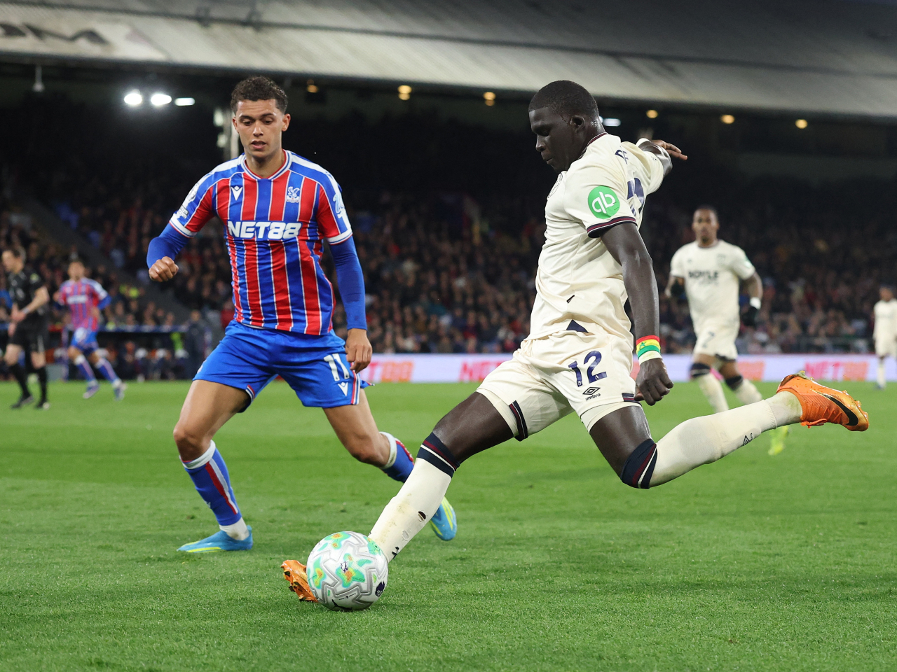 Neither side were able to capitalise on a number of chances to pull ahead at Selhurst Park. Photo: Reuters