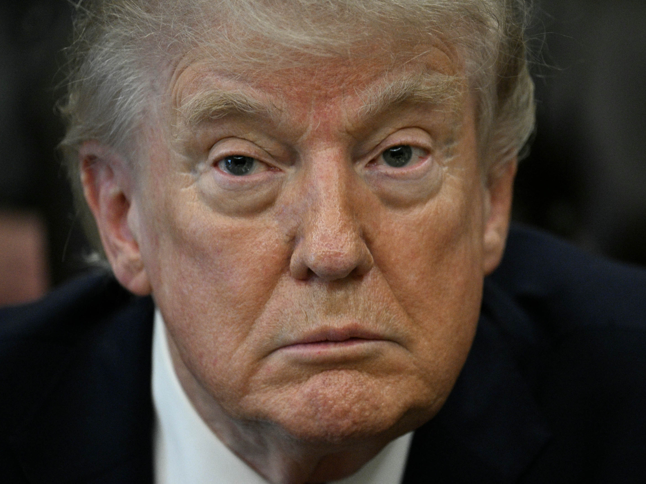 特朗普日前說如果不談判，會遭遇前所未見的問題。（法新社資料圖片）