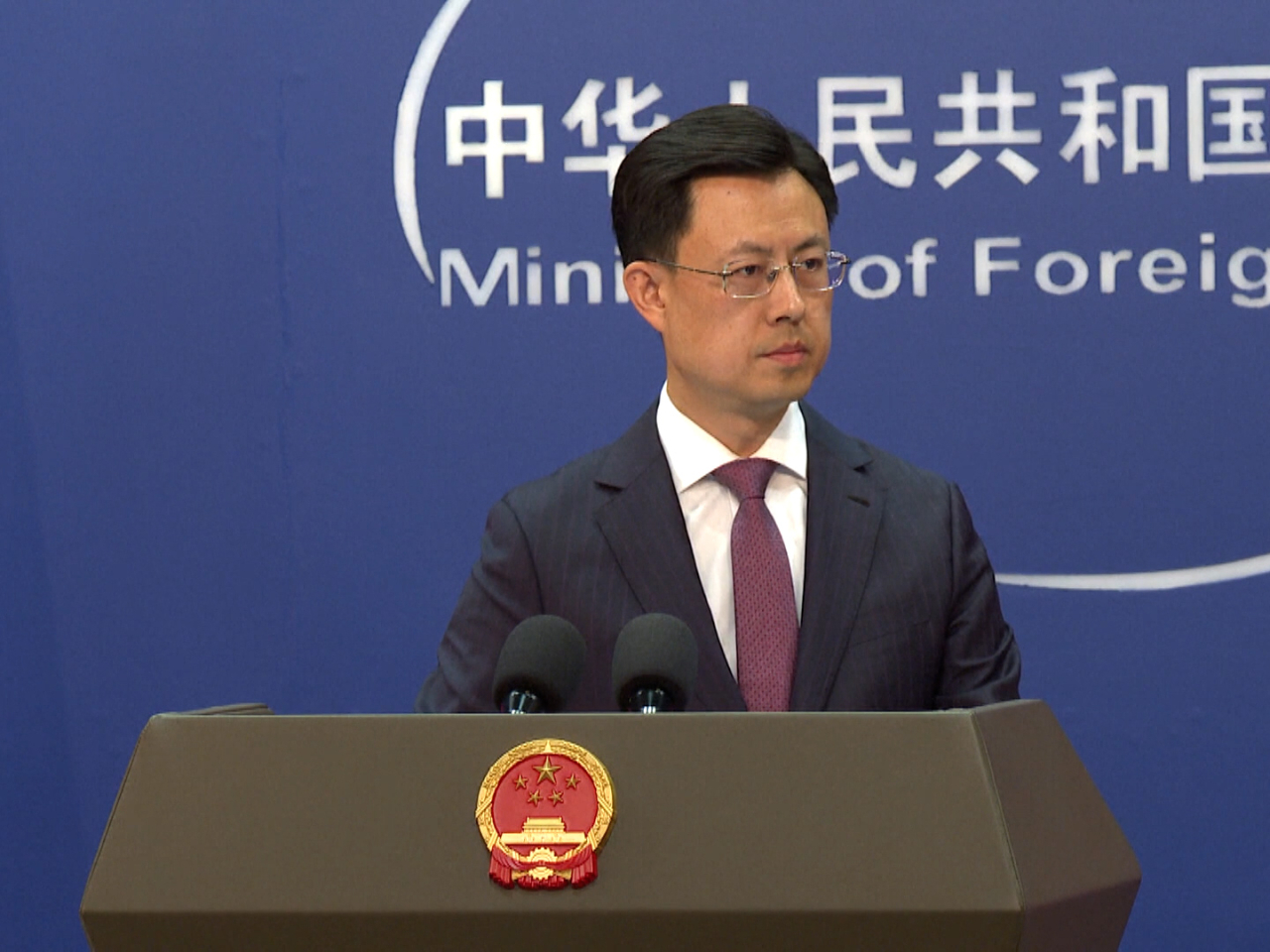 Guo Jiakun says China strongly condemns Japanese Prime Minister Sanae Takaichi's sending of a ritual offering to Yasukuni Shrine. File photo: Reuters