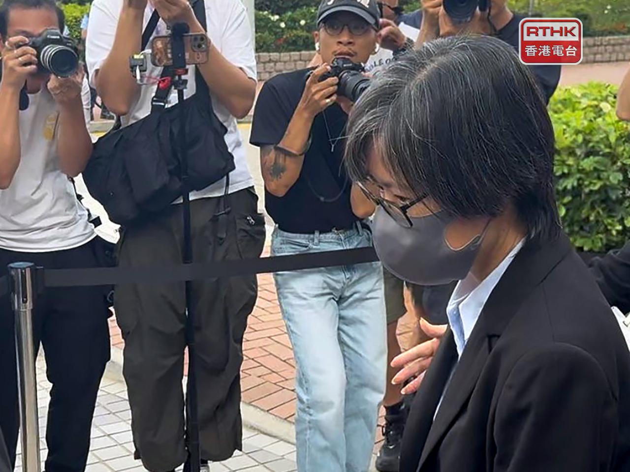 Lam Sau-ching testified that Labour Department officials failed to spot problems with the mesh netting certificates. Photo: RTHK