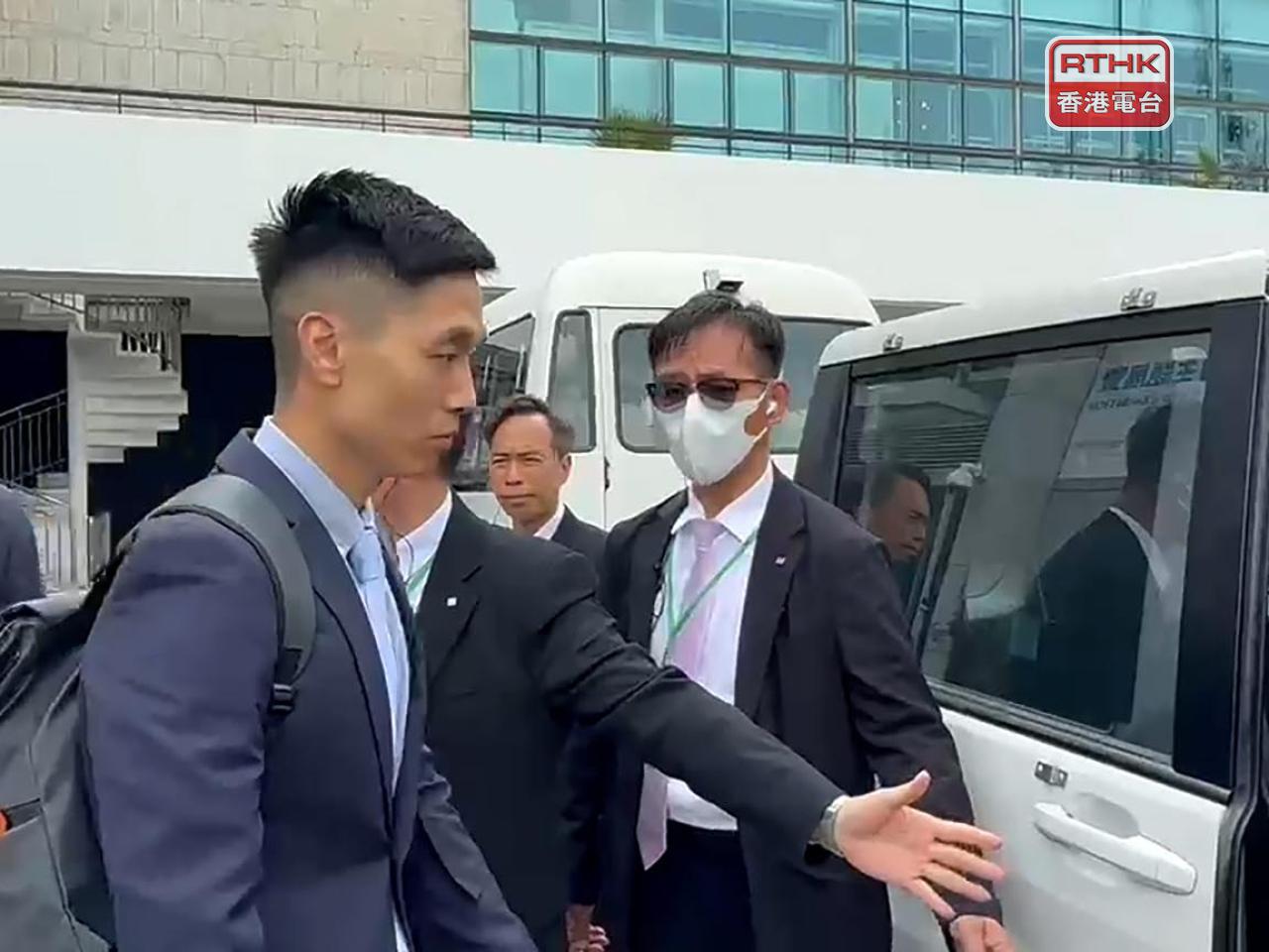 伍永光確認，曾收到承辦商通知要停用消防系統，當時前線人員有到場確認，並建議採取補救措施。（容上智攝）