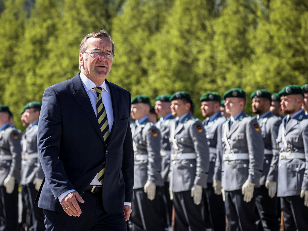 德國國防部長皮斯托里烏斯表示，擴充軍隊規模是德國最大限度提升威懾和防禦能力的關鍵。（路透社）