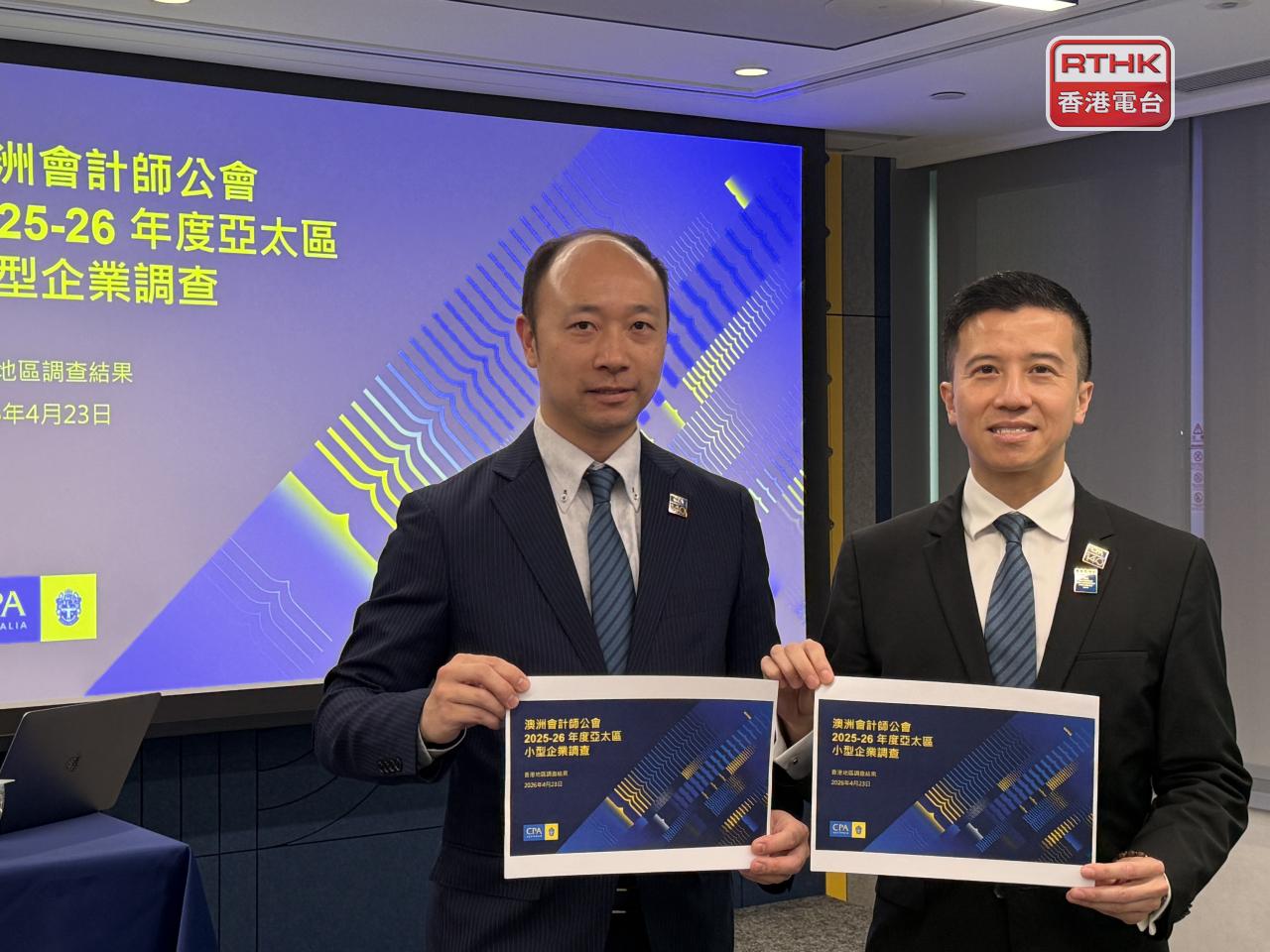 葉耘開認為本港有危有機，本港環境穩定，有國際資金及家族辦公室落戶香港。（任浩鋒攝）