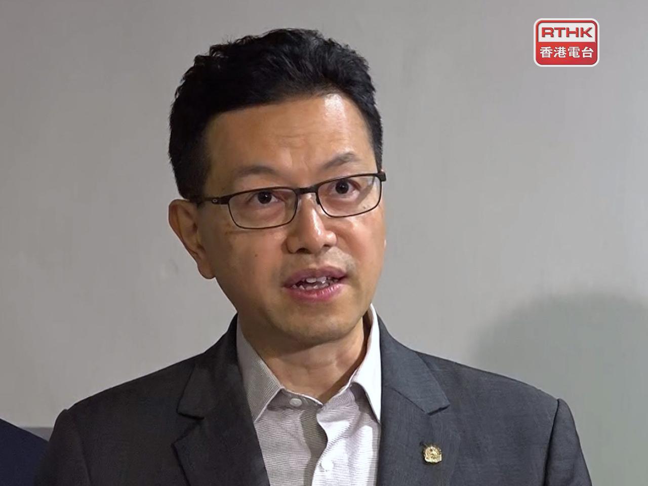 吳秋北表示，「十五五」規劃工作小組會議以務實、目標為本及守正創新的思維工作。（郭志強攝）