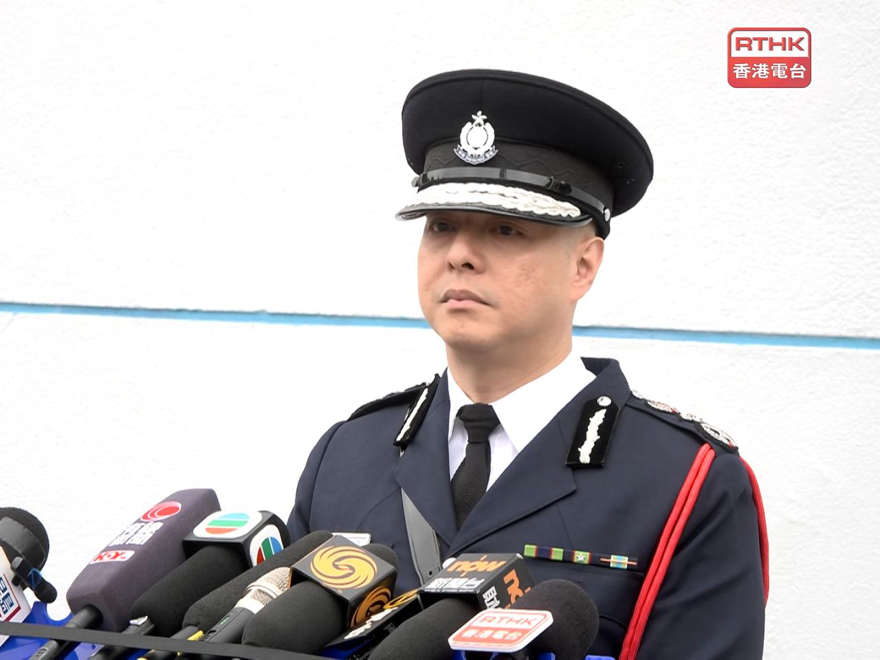 周一鳴表示，當局接獲42宗宏福苑居民求助個案，初步看不到有失竊情況。（廖漢榮攝）