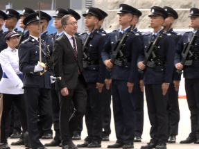 林定國：警隊是維護法治的第一道防線