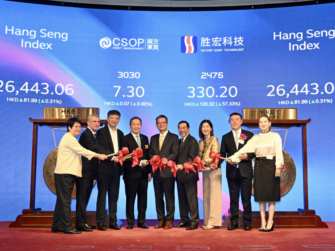 陳茂波指本港金融市場穩步。（「司長隨筆」）