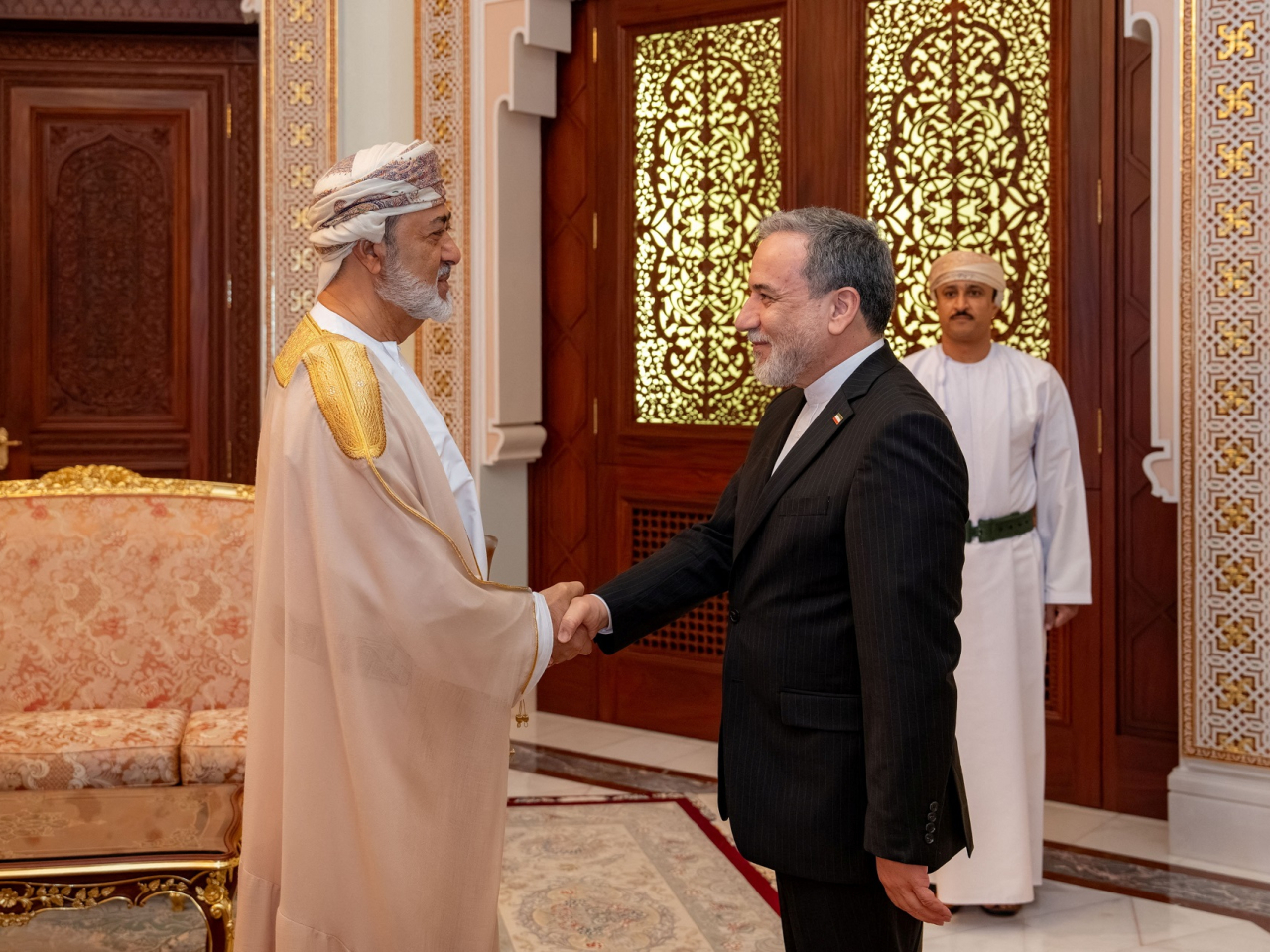 Iranian Foreign Minister Abbas Araghchi (right) will reportedly hold a meeting with Russian President Vladimir Putin in St Petersburg. Photo: Reuters