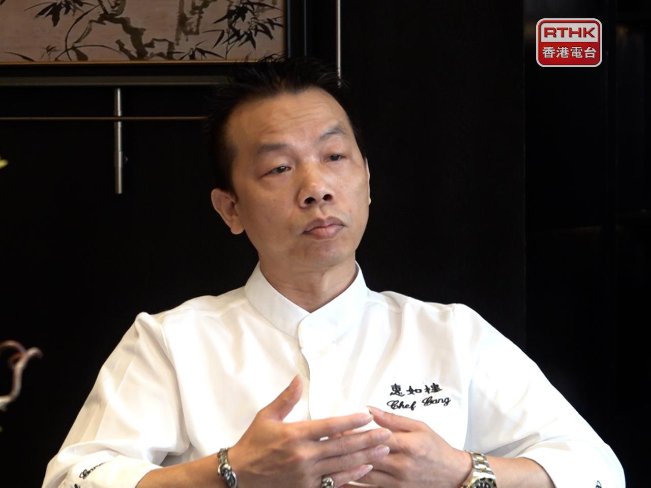 黎志剛表示，早茶文化是廣府文化，認為需要傳承。(麥偉康攝)