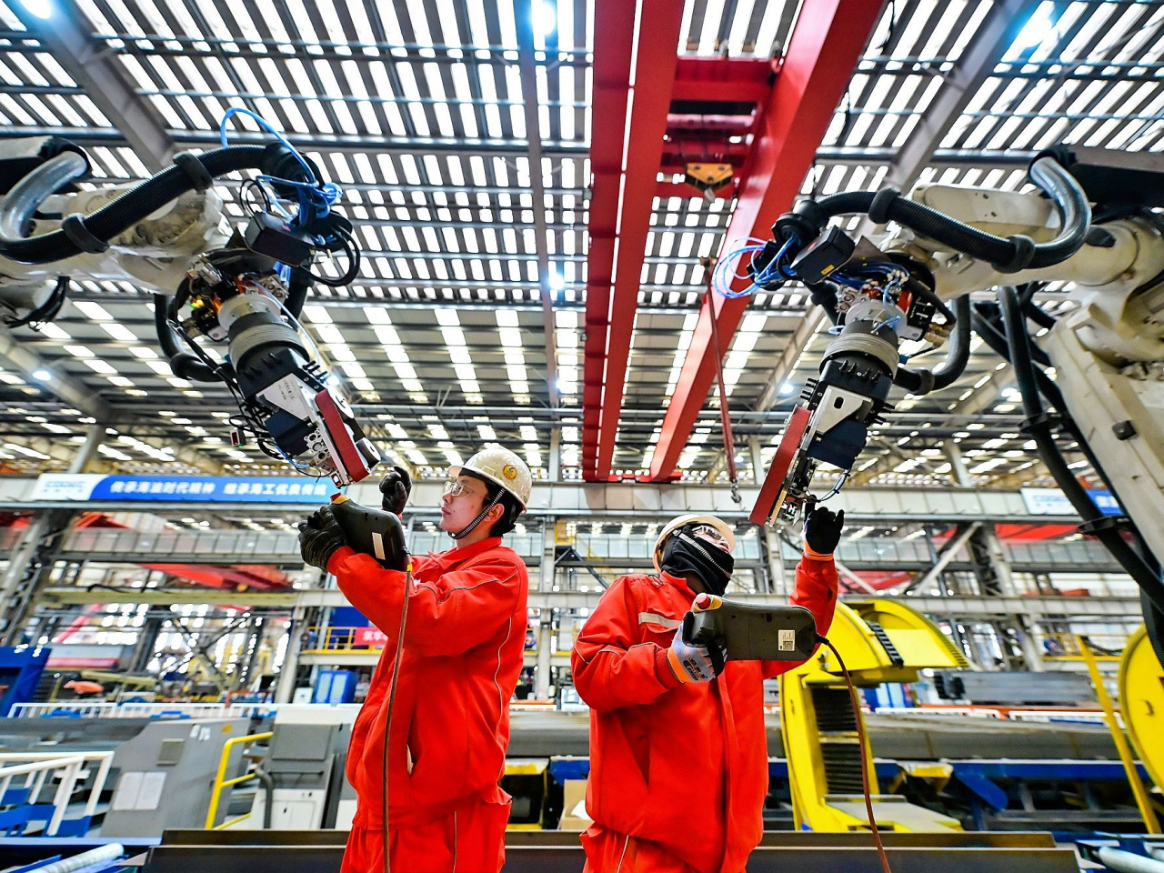 內地3月規模以上工業企業利潤按年增長15.8%，創去年9月以來新高。（新華社資料圖片）