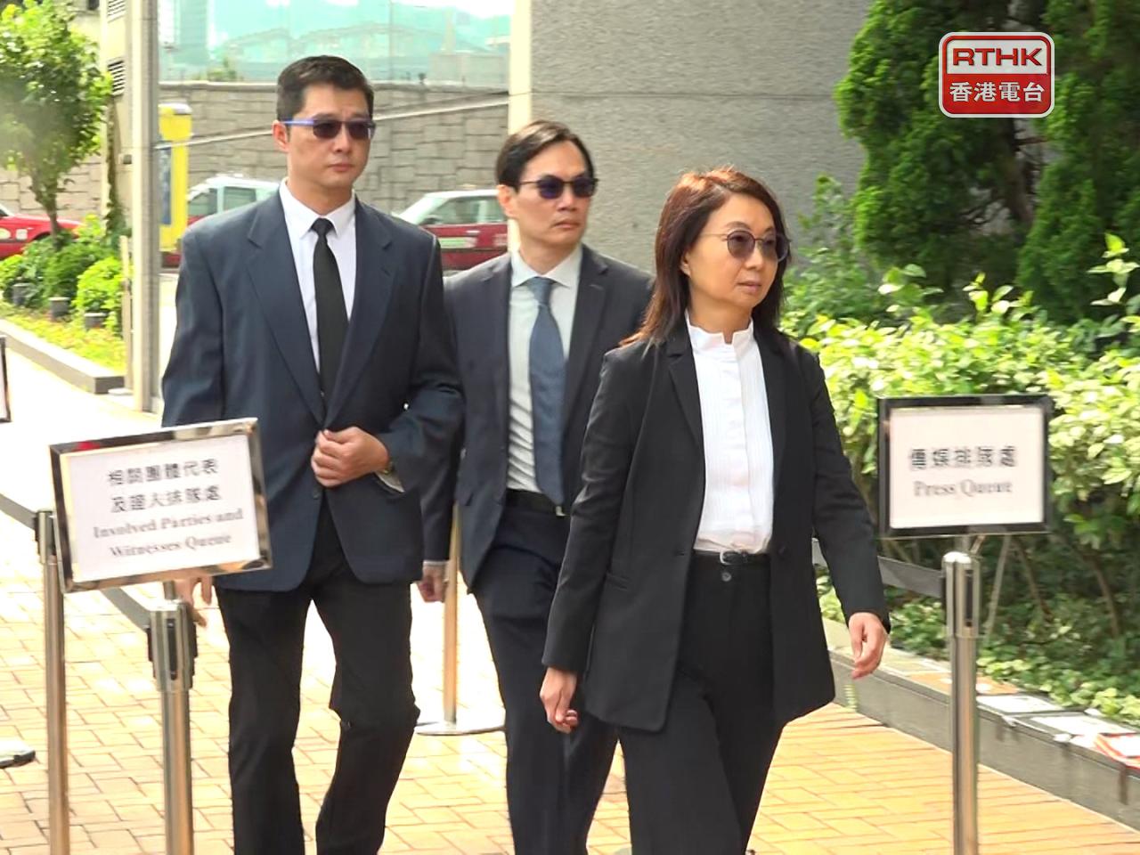 Karen Cheung also told the independent committee that the Buildings Department has now made the collection of scaffolding net samples for tests mandatory. Photo: RTHK