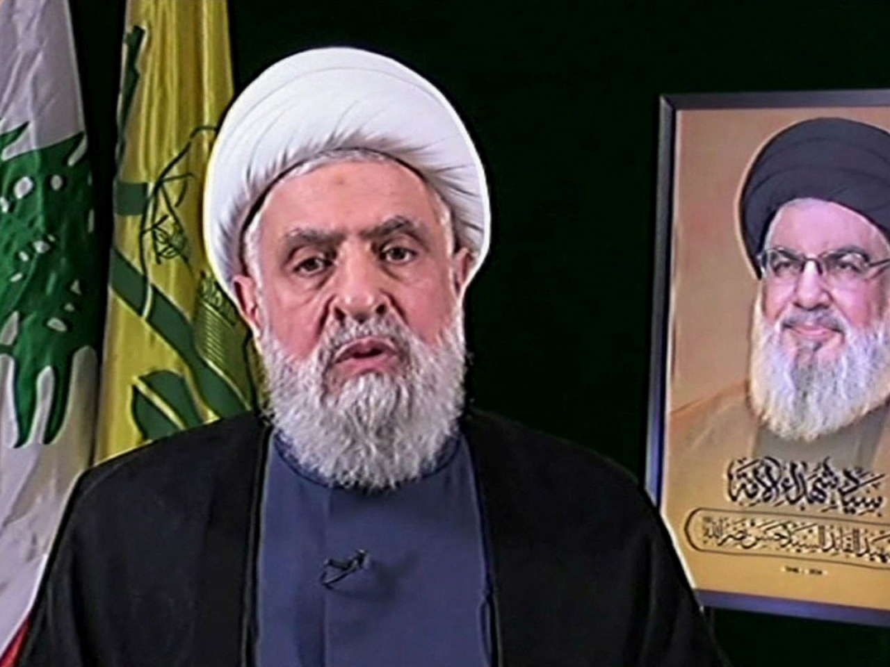 卡西姆表示，真主黨堅決反對黎巴嫩政府與以色列進行直接談判。（法新社資料圖片）