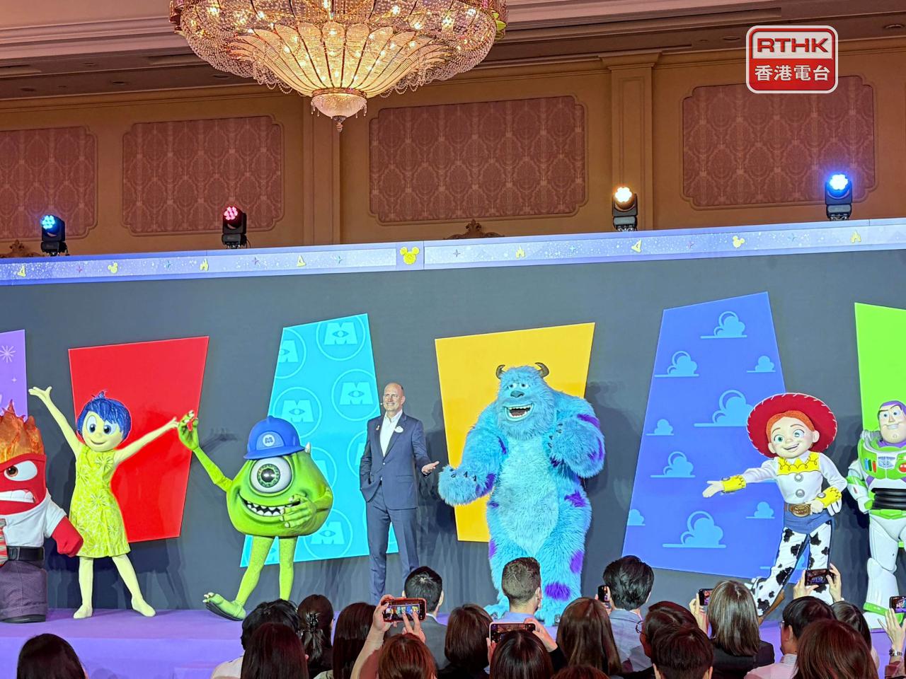 香港迪士尼樂園表示，黃金周的酒店房已接近訂滿。（鄧鈞尤攝）