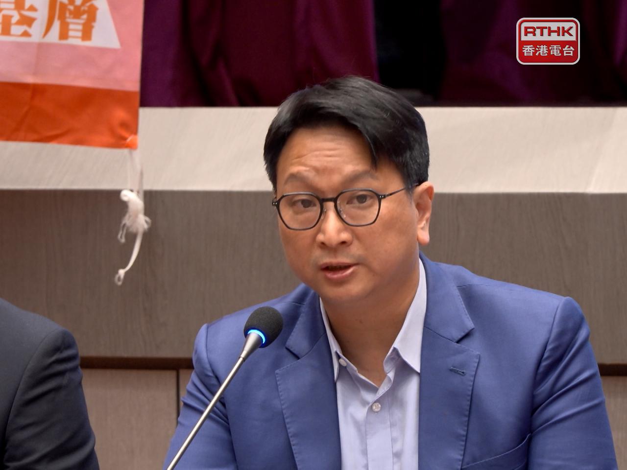 鄧家彪認為安排能回應宏志閣居民訴求，有信心最終達到75%的門檻。（港台圖片）