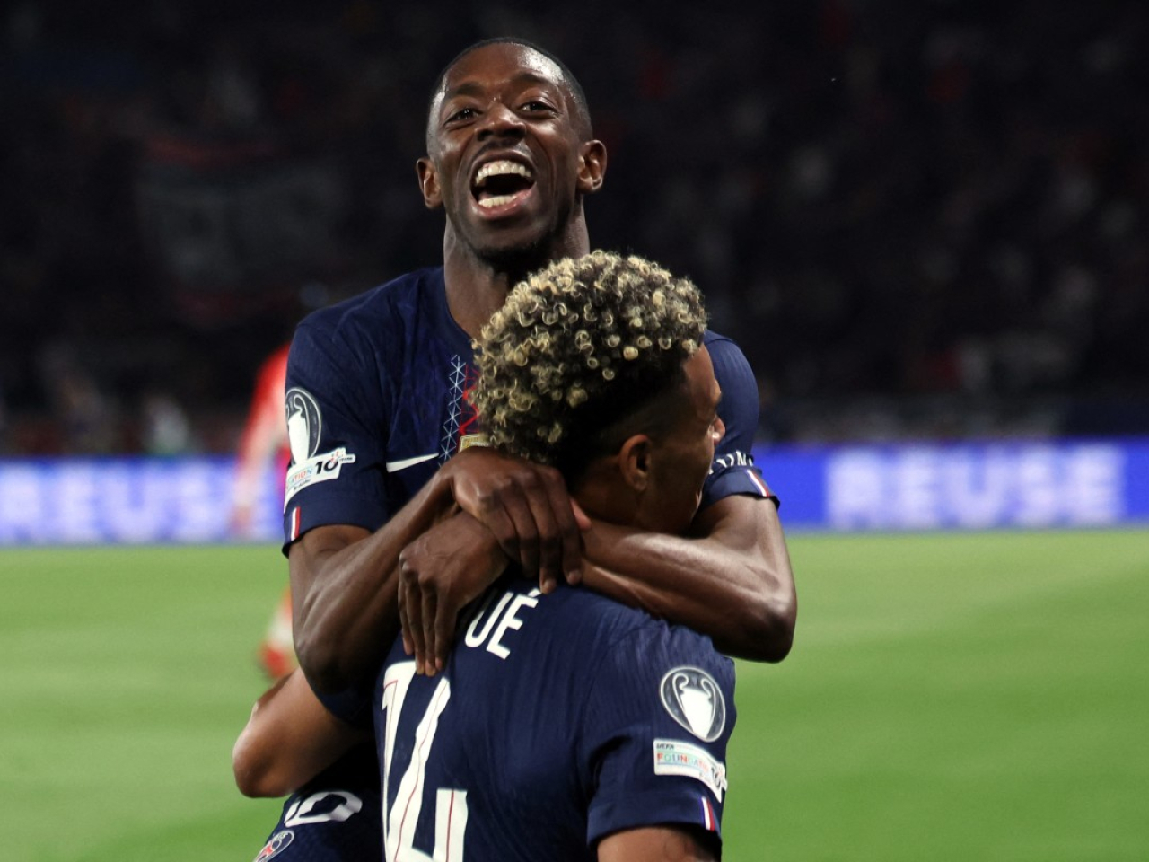 巴黎聖日耳門險勝拜仁慕尼黑。（法新社）