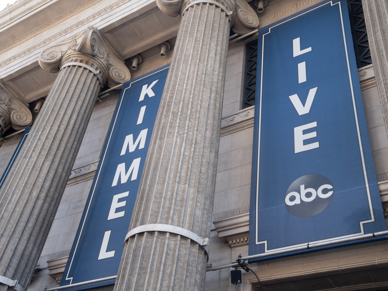 The review of ABC's licence comes after comedian Jimmy Kimmel likened the first lady to an "expectant widow" in a joke. Photo: Reuters