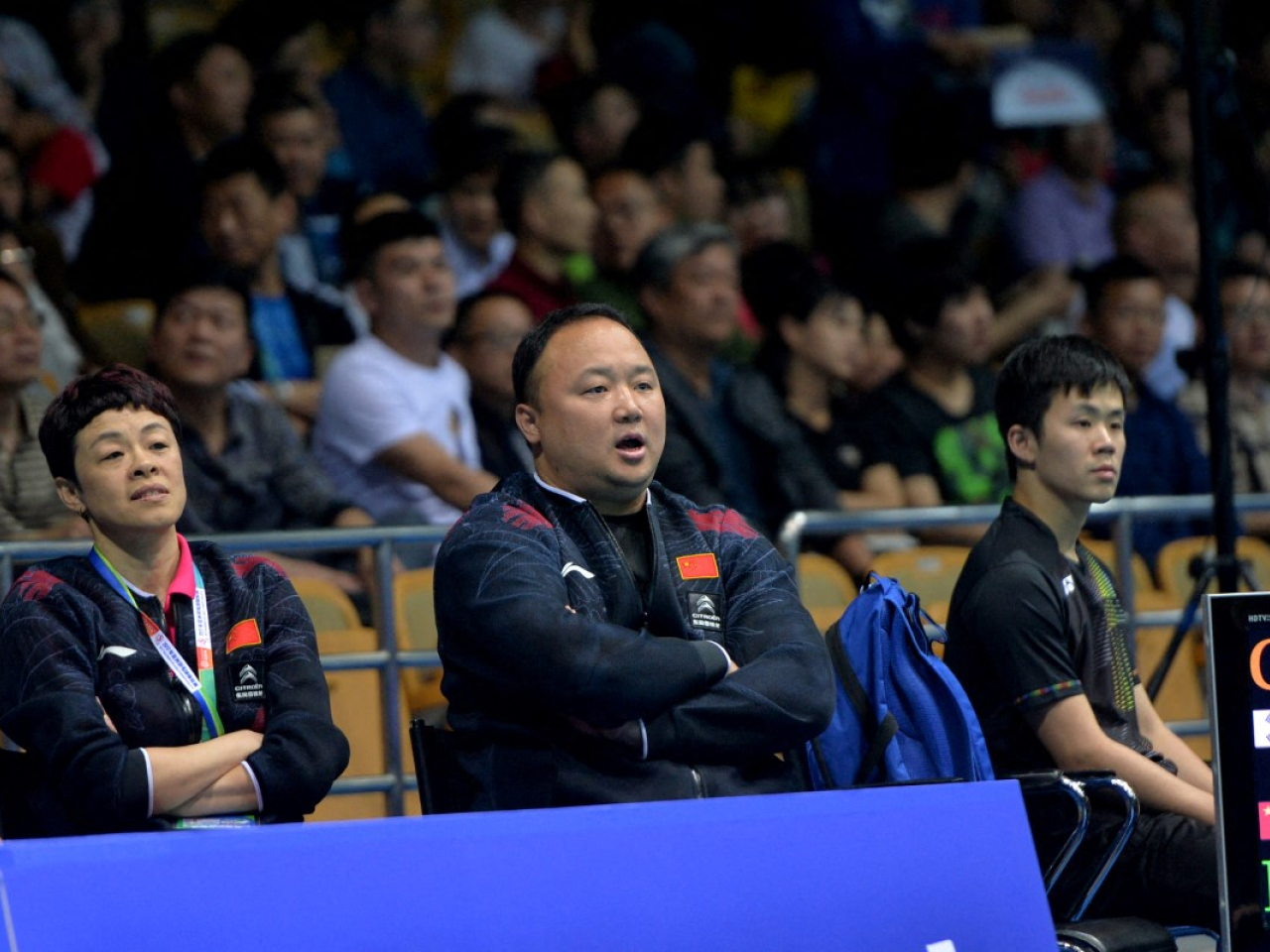 張軍涉嫌嚴重違紀違法，正接受調查。（法新社資料圖片）