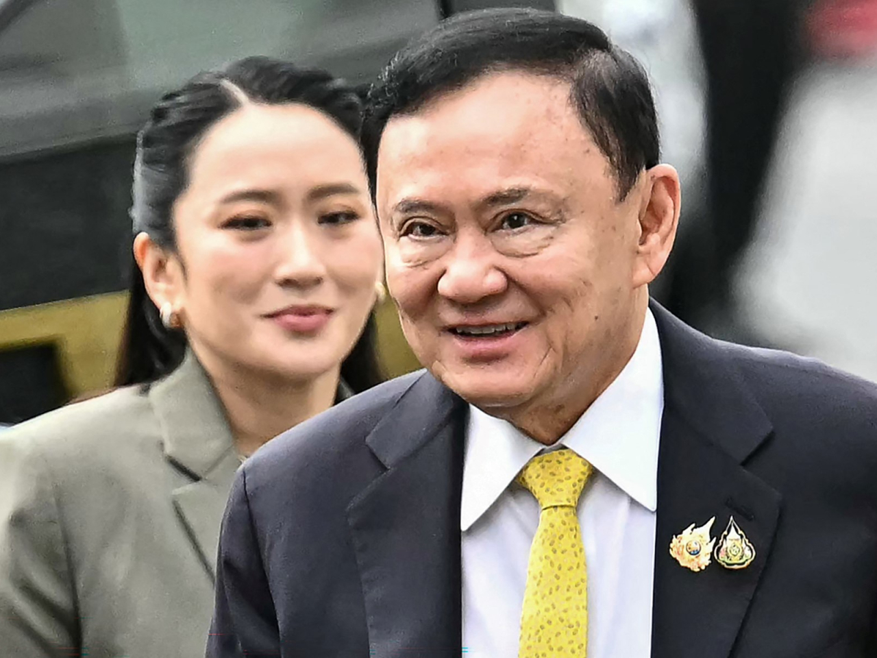 泰國司法部假釋委員會決定，容許前總理他信在下月11日假釋出獄。（法新社資料圖片）