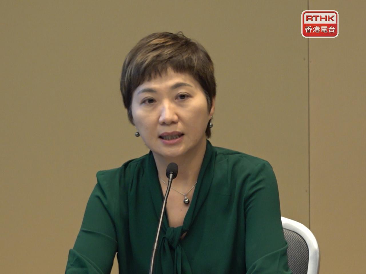 楊淑芬表示，今個黃金周約有800個入境旅行團，與去年相若。（港台圖片）