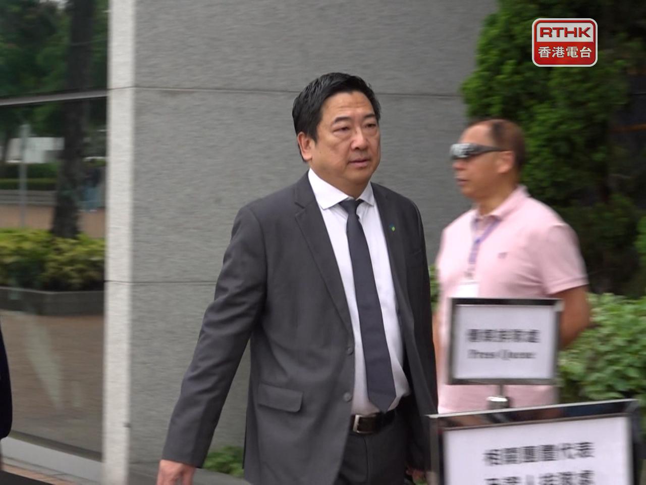 王思敬表示，市建局推出「招標妥」是為減低圍標風險，提高不法分子圍標的難度。（陳感恩攝）