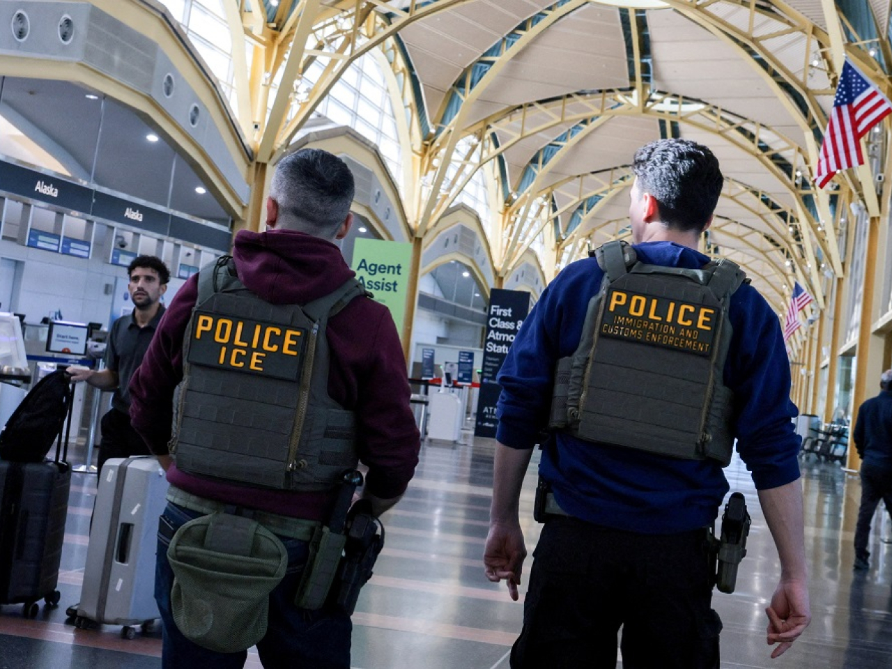 US Immigration and Customs Enforcement (Ice) and Border Patrol &ndash; at the centre of a bitter partisan fight &ndash; are excluded from the deal. File photo: Reuters