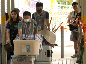 宏盛閣居民開始上樓執拾　卓永興：約800宏福苑住戶想再上樓