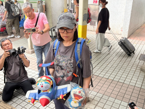 有宏泰閣居民稱單位狀況較預期好　有宏盛閣住戶收拾了21袋物品