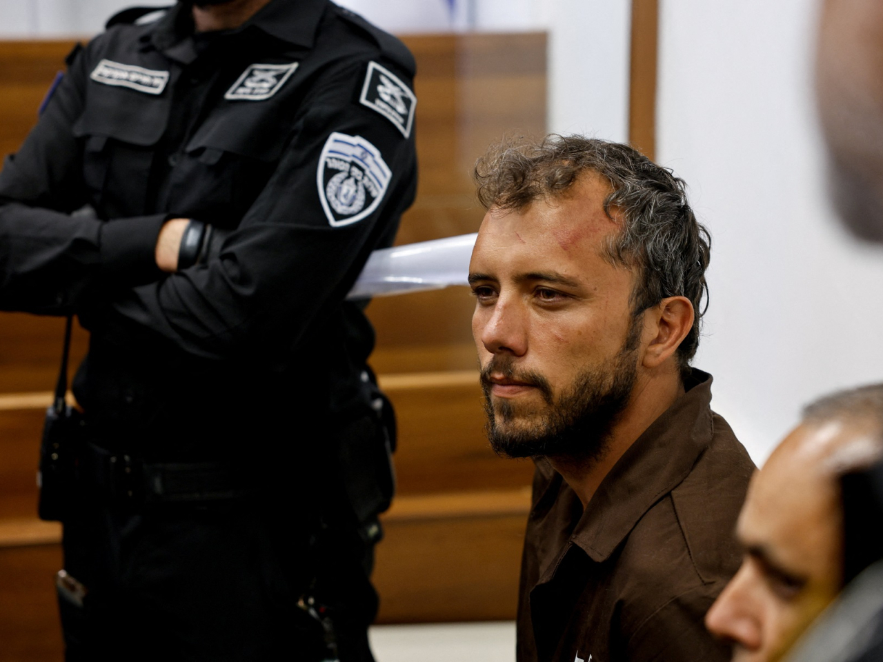 One of the activists, Thiago Avila of Brazil, attends the hearing. Photo: Reuters