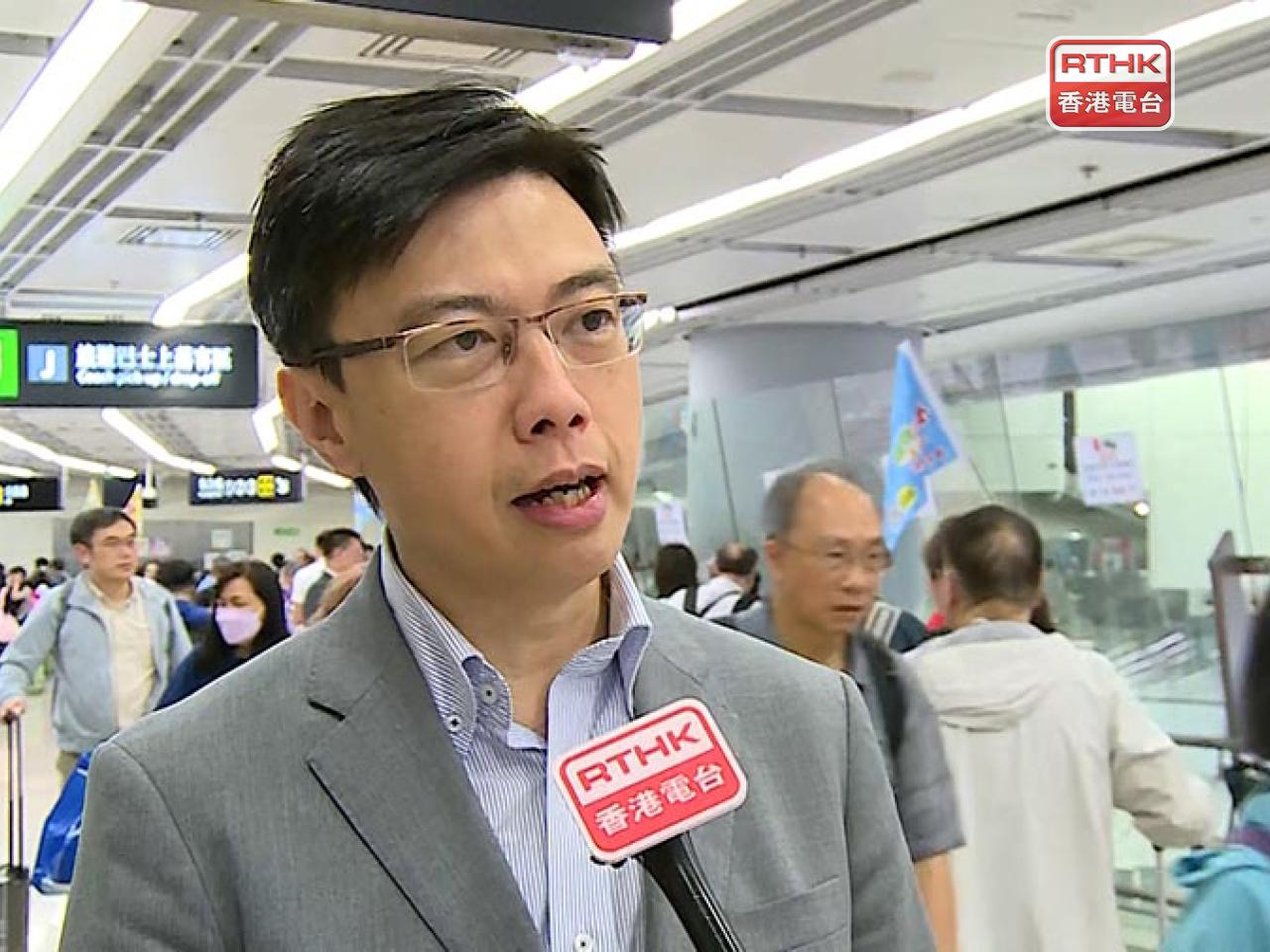 Timothy Chui says some mainland campers still booked hotels during their trip in the SAR. File photo: RTHK