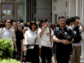 崔定邦：五一黃金周本港酒店整體入住率達九成