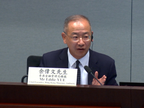 余偉文重申無意改變聯匯制度　掛鈎一籃子貨幣操作十分困難