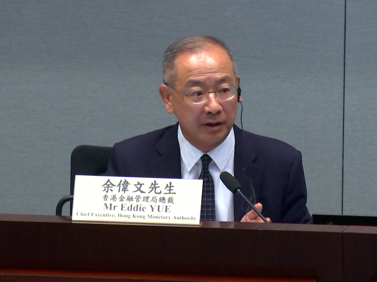 余偉文表示，環球投資者分散投資需求大，過去一直有資金來港。