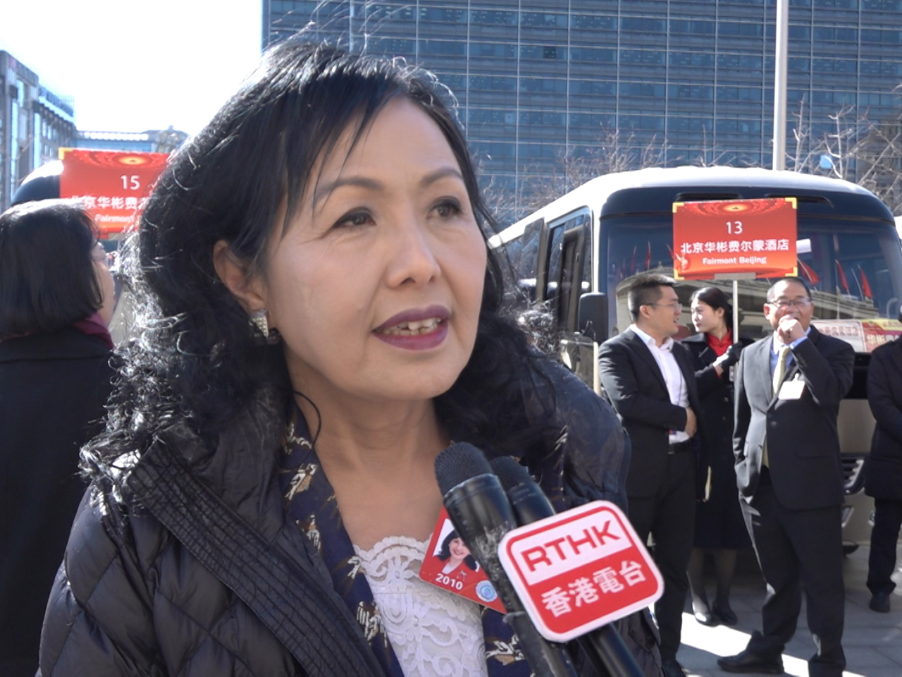 陳清霞獲委任為「愛國主義教育工作小組」組長。（港台圖片）