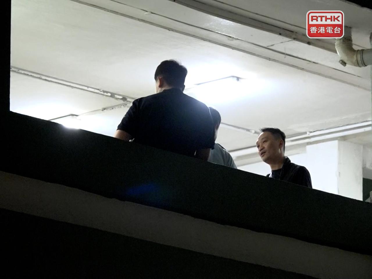 警員事後到場調查。（孔令輝攝）