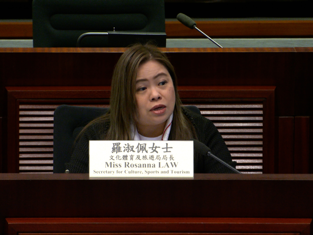 羅淑佩表示，對迪士尼樂園業務和長遠發展潛力充滿信心。