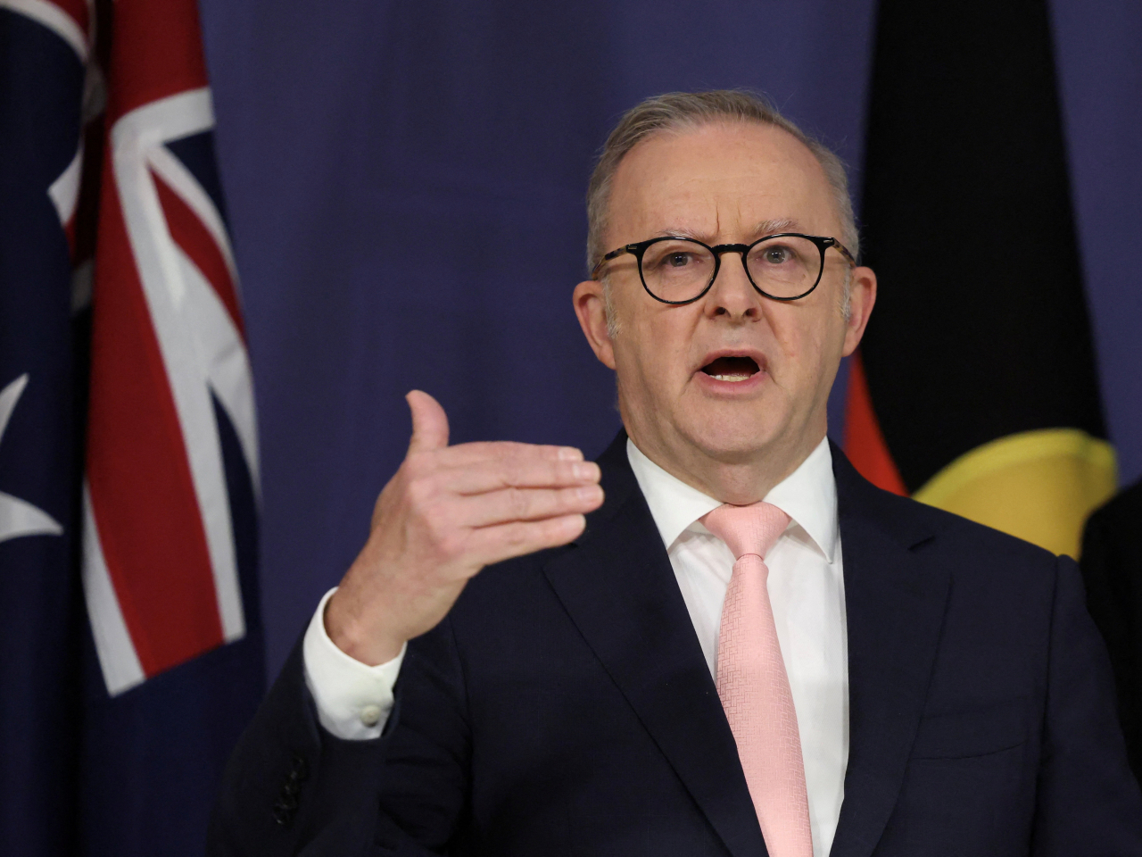 Anthony Albanese says 'these are people who have made what is a horrific choice to join a terrorist organisation'. File photo: Reuters