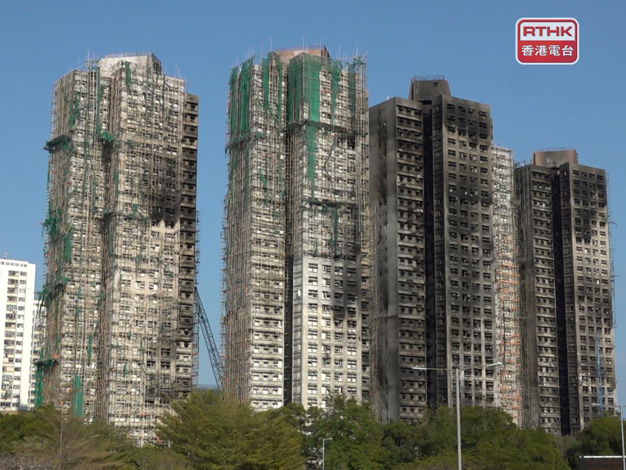 Victor Dawes asks if it is possible that windows in staircases were damaged on every five floors. File photo: RTHK