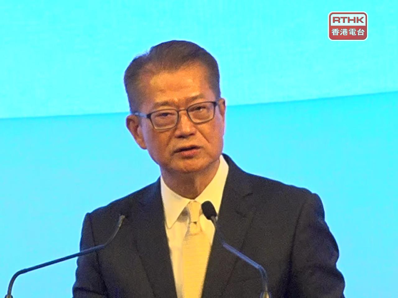 Finance chief Paul Chan says the city plans to set up a panel of mediators - under IOMed - to settle disputes in the commodities market. Photo: RTHK